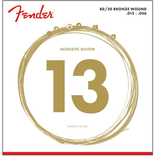 Fender 80/20 Bronze Acoustic Strings