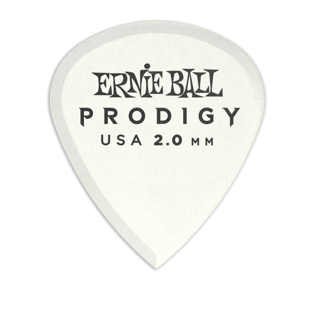 Ernie Ball Guitar Picks Prodigy Mini (Bag of 6) - 2.00mm White