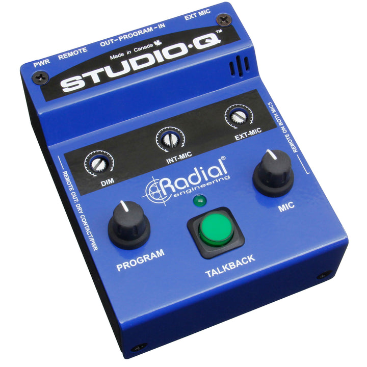 Radial Studio-Q Talkback Interface with Built-In Mic