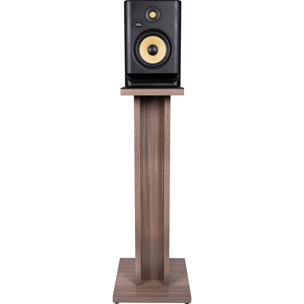 Gator Frameworks Elite Series Studio Monitor Floor Stand (Single) - Driftwood Gray