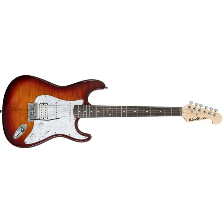 Washburn Sonamaster Deluxe Flame Maple Top (Sunburst)