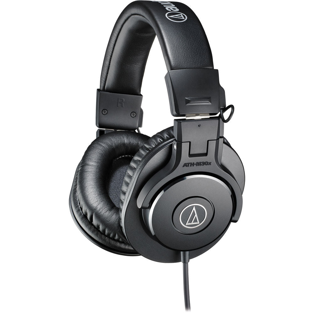 Audio-Technica ATH-M30x Closed-Back Dynamic Monitor Headphones - Black