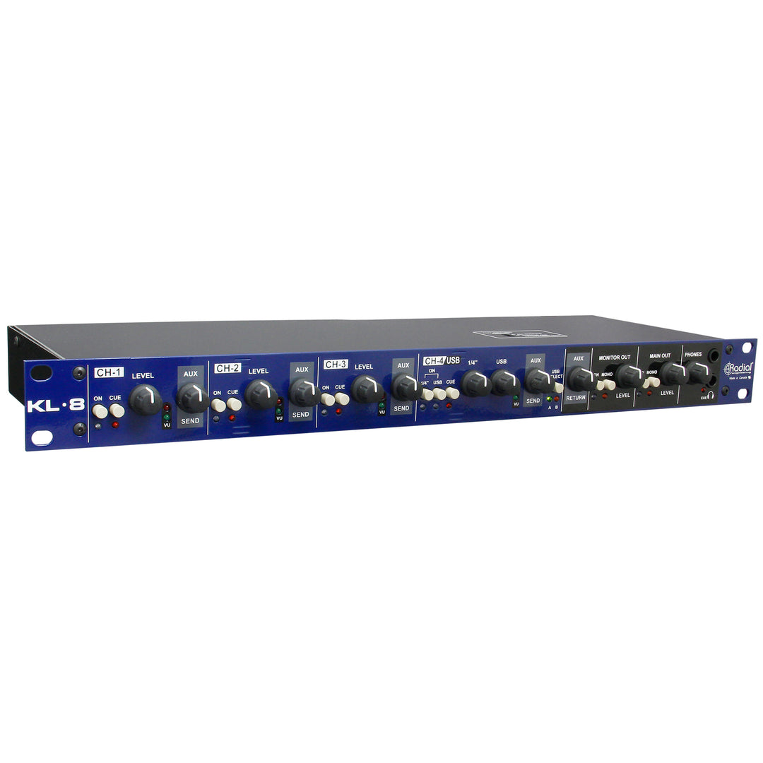 Radial KL-8 Rackmount Keyboard Mixing Station