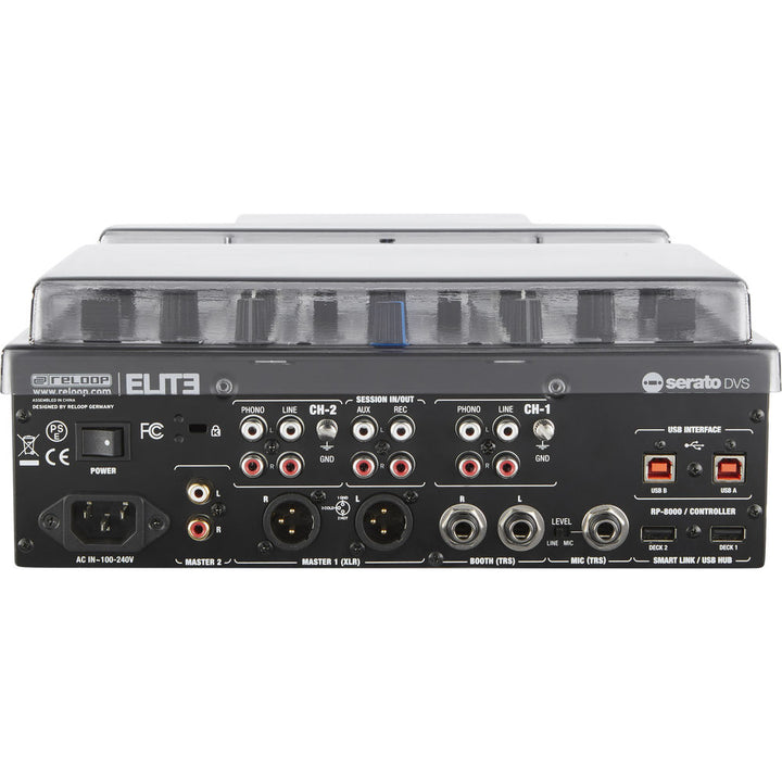 Decksaver Dust Cover for Reloop Elite DJ Mixer