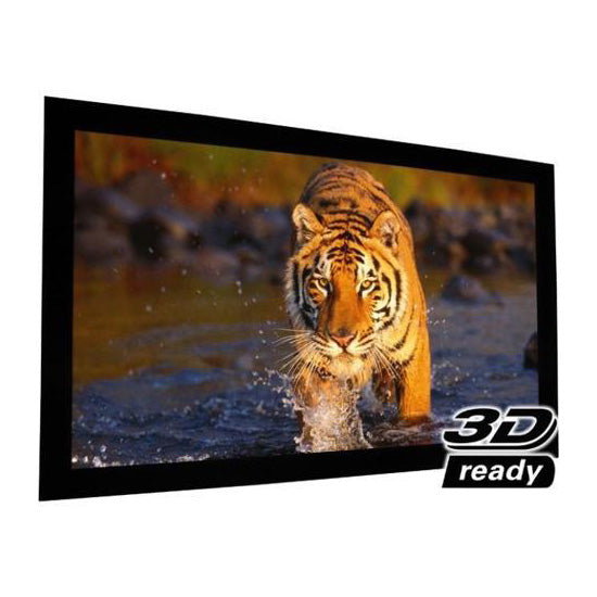 EluneVision EV-F3AW-110-1.15-2.35 - 110'' 2.35:1 Reference Studio 4K AudioWeave Fixed-Frame Screen