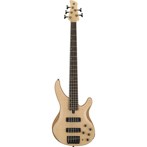 Yamaha TRBX605FM NS 600 Series 5-String RH Electric Bass-Natural Satin