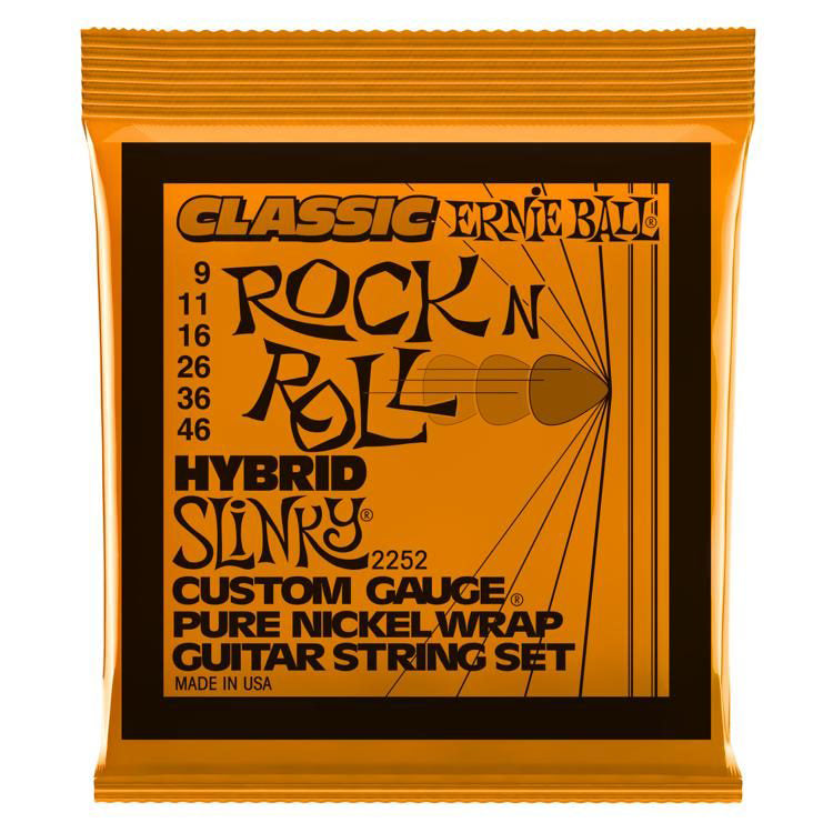 Ernie Ball 2252EB CLASSIC R&R HYBRID SLINKY 9-46