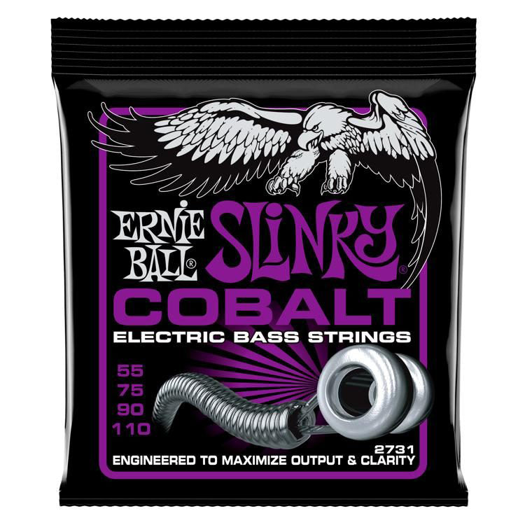 Ernie Ball 2731EB COBALT BASS POWER SLINKY 55-110