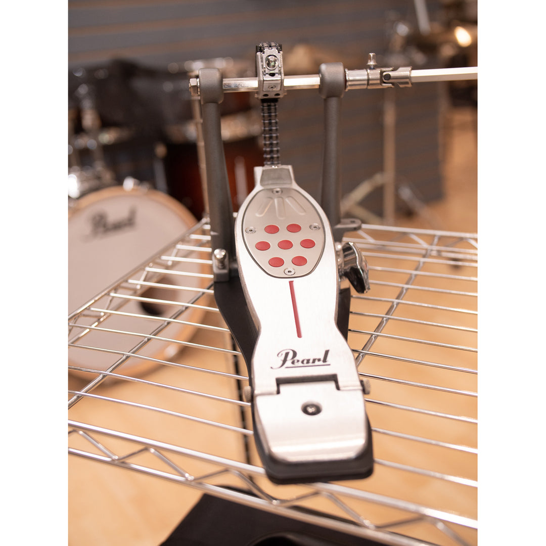 Pearl P-2052C Eliminator Twin Pedal, Chain Drive, w/Case