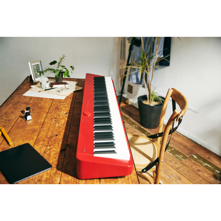Casio PX-S1100 Digital 88-Key Piano w/ 18-Tones & Smart Scaled Action - Red