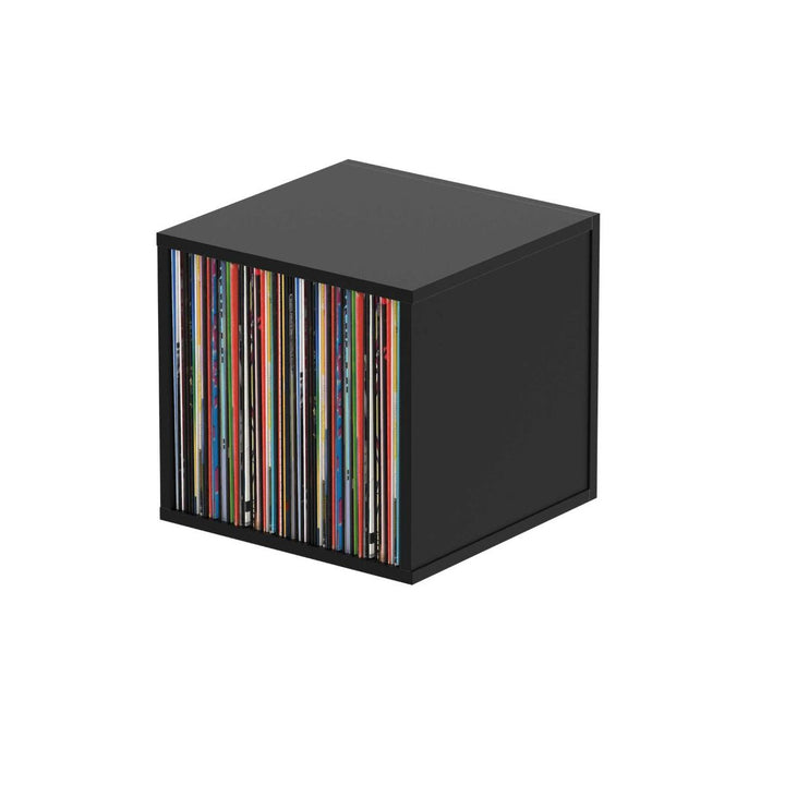 Glorious Record Box 110 Vinyl Storage (Holds 110 Records) - Black