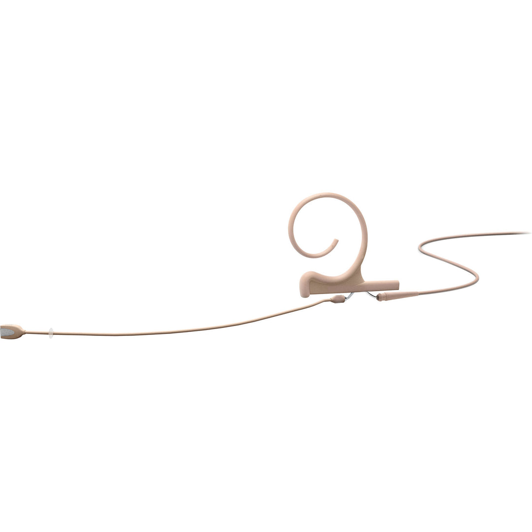DPA Microphones d:fine Core 4188 Slim Directional Flex Earset Mic, 120mm Boom with 1/8" Mini Jack - Beige