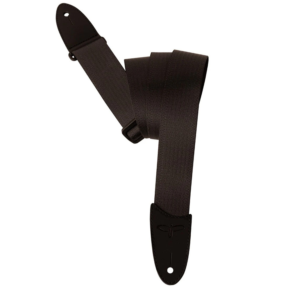 PRS Guitar Strap Nylon Seatbelt Strap - Charcoal