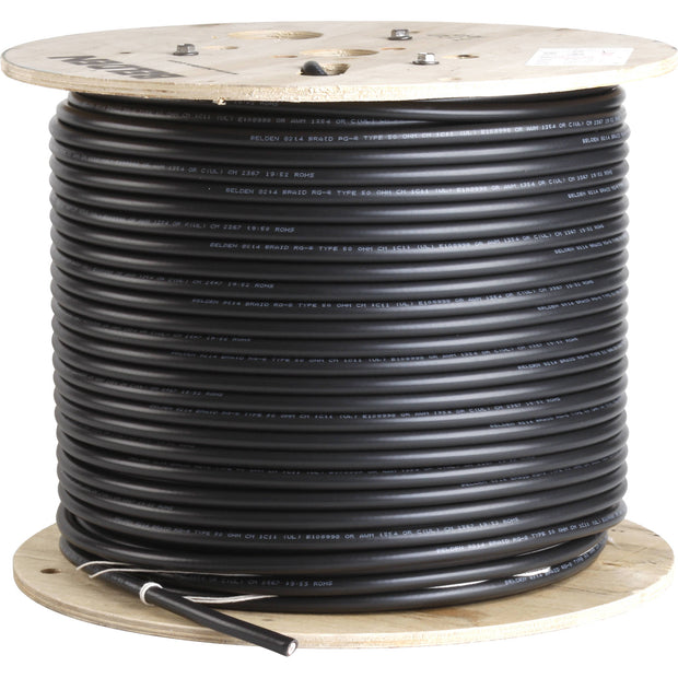 Listen Technologies LA-113 - RG-8 50 Ohm Low-Loss Coaxial Cable (Per ft./.3 m)
