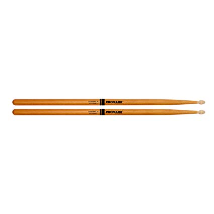Promark R7AAGC-Promark Rebound 7A Activegrip Clear  DrumSticks With Acorn Tips