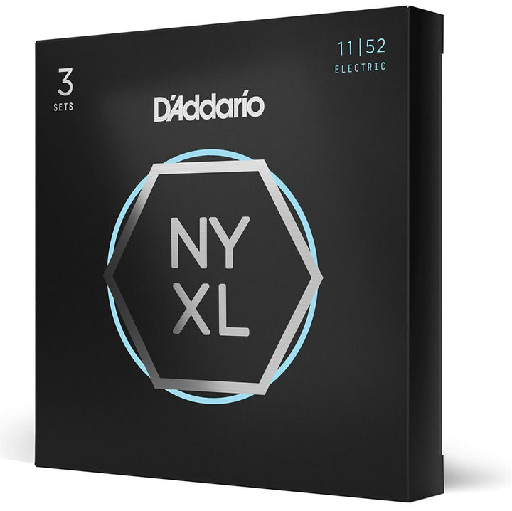 D'Addario NYXL1152-3P - 3-PACK ELEC GTR NYXL MED/HVY