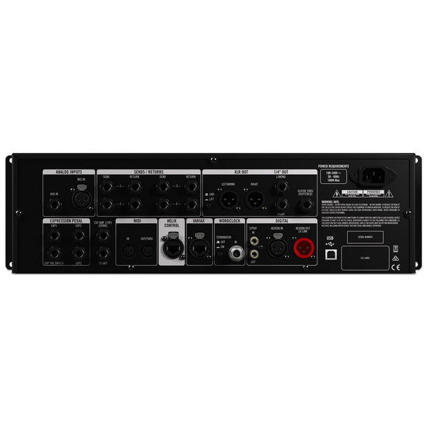 Line 6 Helix Rack Guitar Processor Rackmount Modeling Device