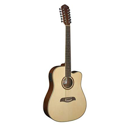 Oscar Schmidt OD312-A Acoustic Guitar 12-String Dreadnought Natural