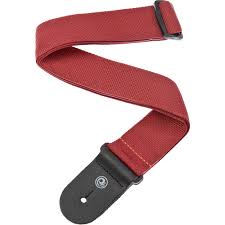 D'Addario PWS101 - 50MM POLYPROPYLENE STRAP, RD