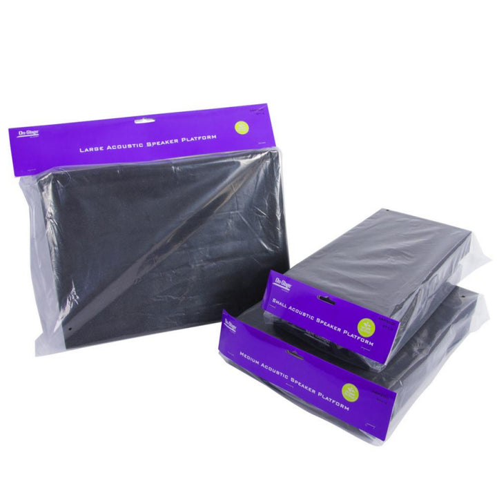 On-Stage ASP3001 Foam Speaker Platforms - Small