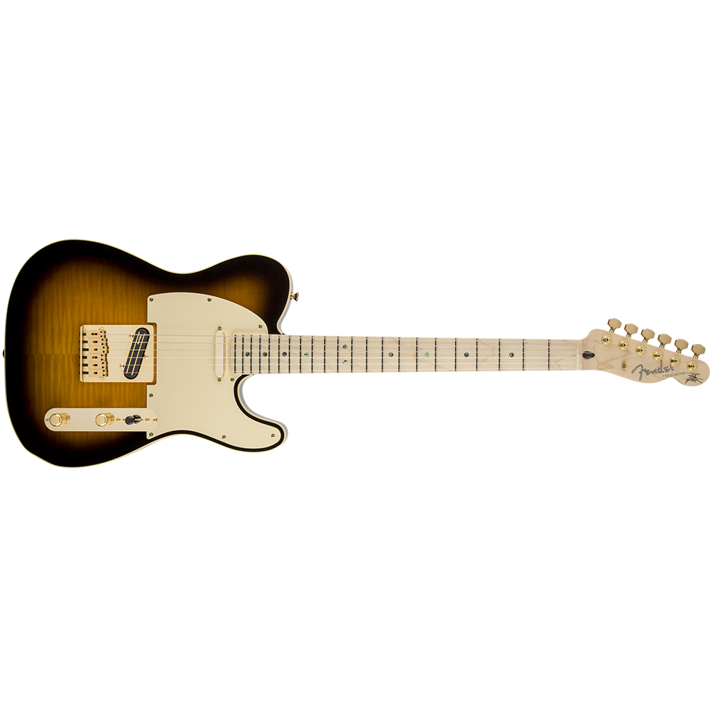 Fender Richie Kotzen Signature Telecaster Made in Japan Maple Fingerboard (Brown Sunburst) Electric Guitar