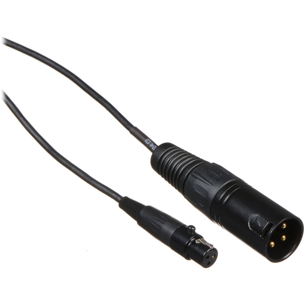 Audix CBLM Cable for the Micros Series and MicroBoom Mini-XLRf-to-XLRm (Black) - 25’