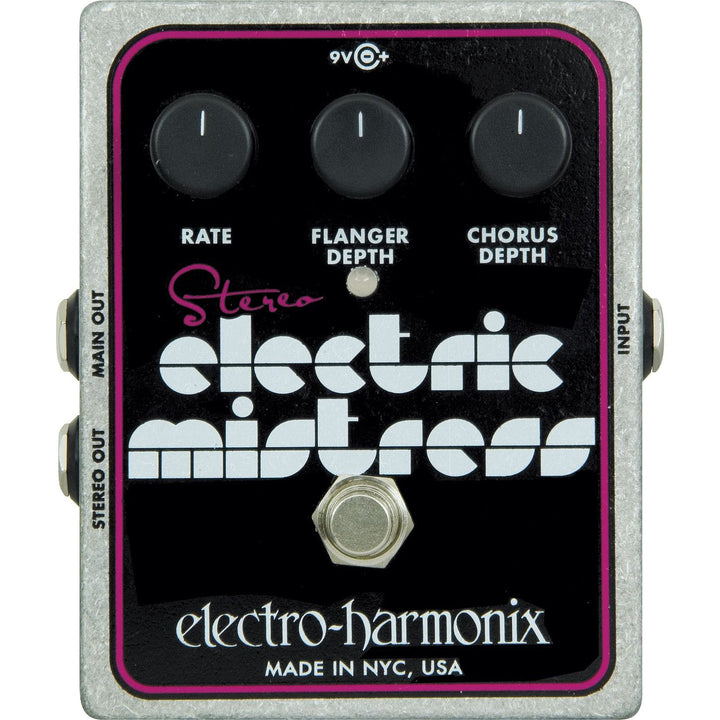 Electro-Harmonix STEREO ELECTRIC MISTRESS Flanger / Chorus Pedal