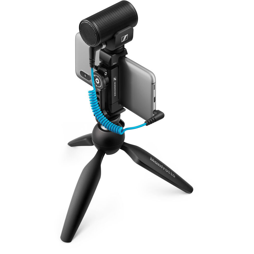 Sennheiser MKE 200 Mobile Kit Ultracompact Camera-Mount Directional Microphone Recording Bundle