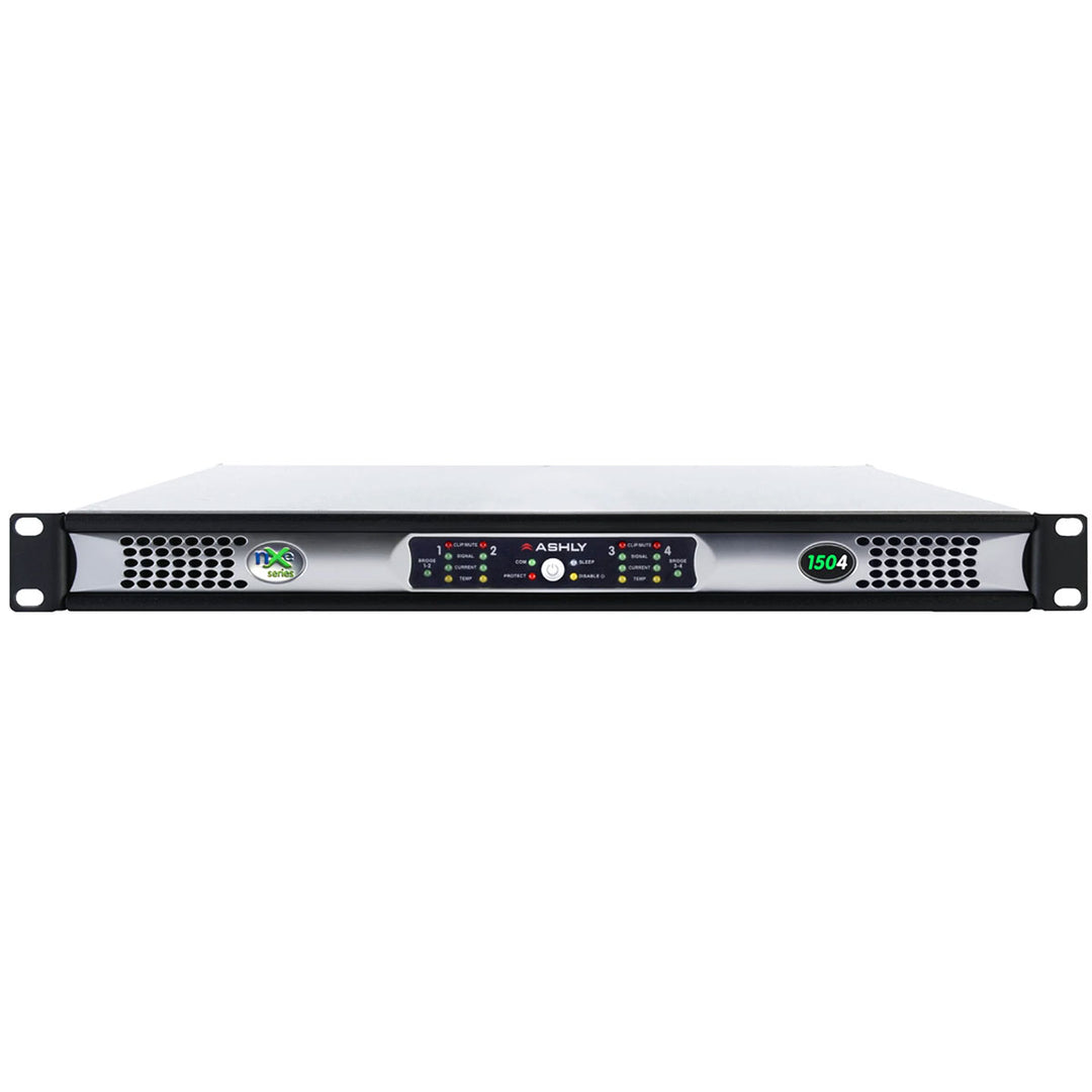 Ashly nXe1504 amplifier plus OPDante and OPDAC4 Option Cards