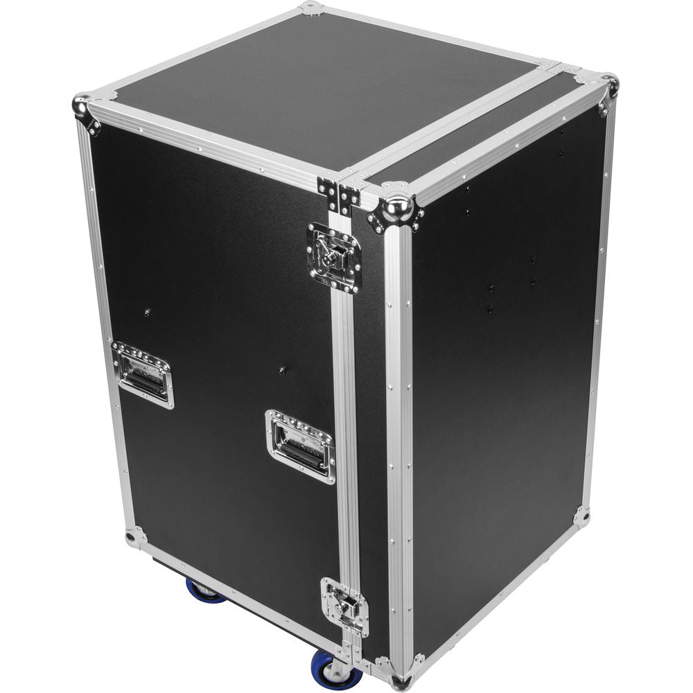 Odyssey FZWB6WDLX Flight Zone Deluxe 6-Drawer Workbox Tour Case with Casters & Side Table