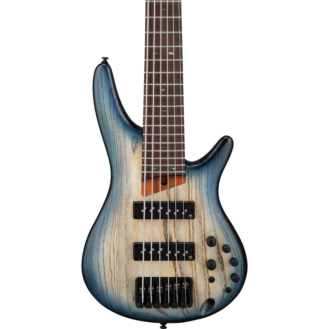 Ibanez SR Standard 6-String Electric Bass (Cosmic Blue Starburst Flat) SR606ECTF