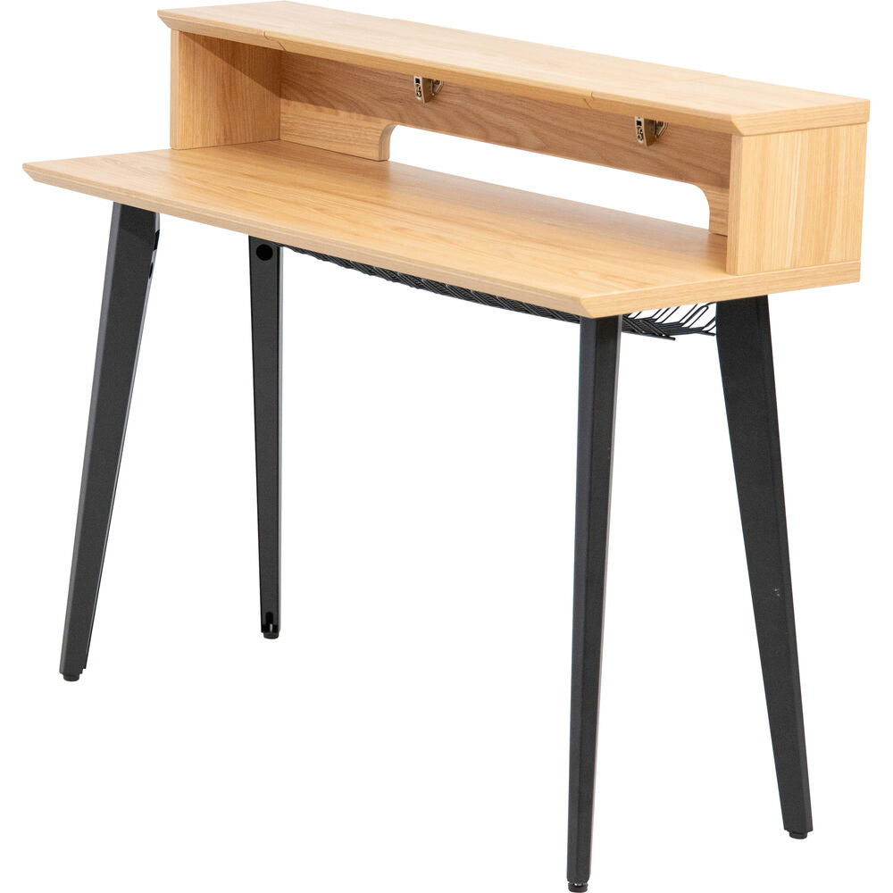 Gator Elite Furniture Series 61-Note Keyboard Table - Natural Maple Matte