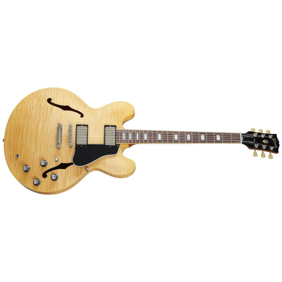 Gibson ES-335 Figured Semi-Hollow Body Electric - Vintage Natural