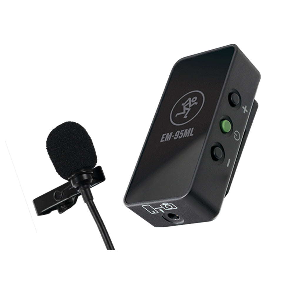 Mackie EM-95ML Phone/Camera Lavalier Microphone w/ Amp