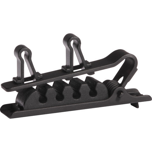 Shure Tie Clip for TwinPlex Lavalier Microphones (3-Pack) Dual Black