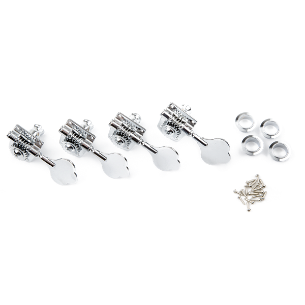 Fender Standard-Highway One Series Bass Tuning Machines - Set of Four - Chrome
