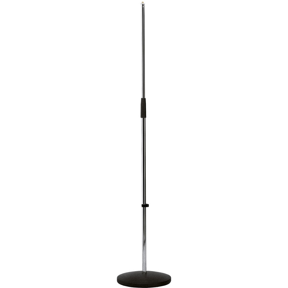 K&M 260/1 Round Base Microphone Stand (Chrome)