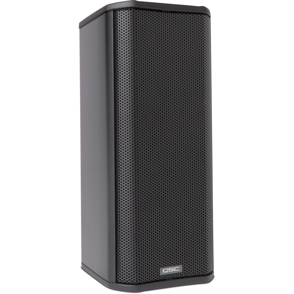 QSC AD-S402T-BK Columnar Surface-Mount Loudspeaker - Black