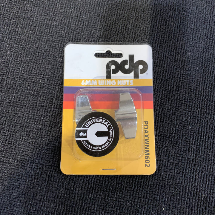 PDP PDAXWNM602 6mm Thread Wing Nuts (2-Pack)