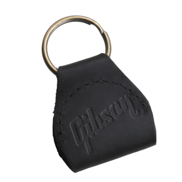 Gibson Premium Leather Pick Holder Keychain