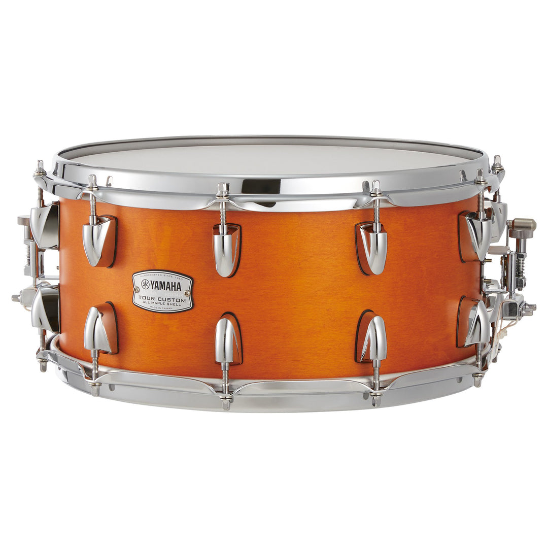 Yamaha TMS1465 Snare Drum Tour Custom Maple 14” x 6.5” - Caramel Satin