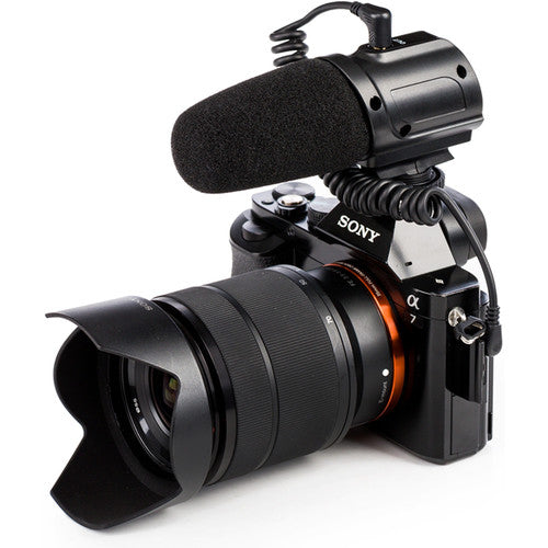 Saramonic SR-PMIC3 3-Capsule Recording Microphone with Integrated Shockmount for DSLR Cameras
