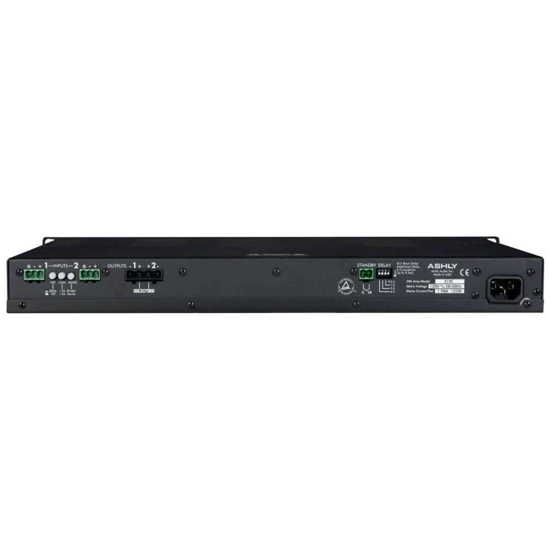 Ashly Rackmount Stereo Power Amplifier 150W at 4 Ohm