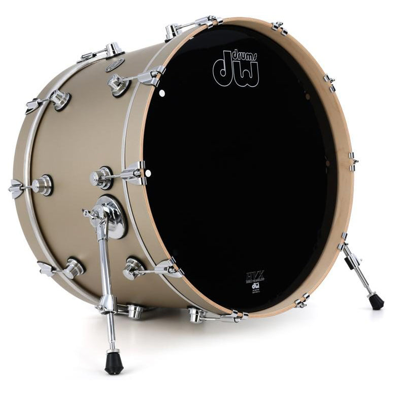 DW Performance Series Bass Drum 14x22 Hard Satin Lacquer - Gold Mist