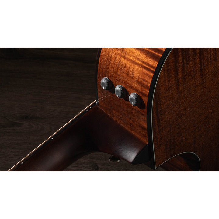Taylor Guitars 612ce 12-Fret, West African Crelicam Ebony Fretboard, Expression System ® 2 Electronics, Venetian Cutaway with Taylor Deluxe Hardshell Brown Case