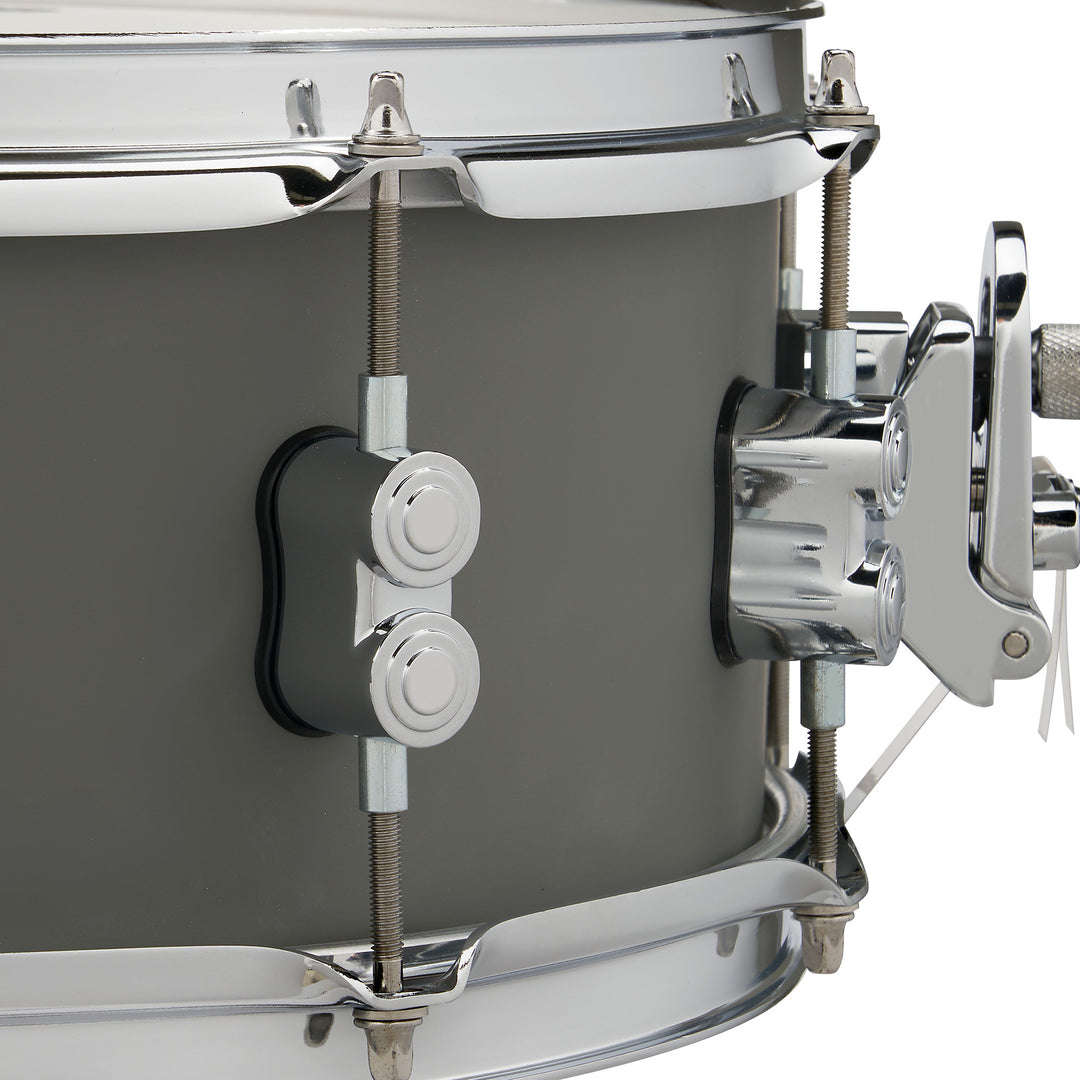 PDP Concept Maple Finish Ply 5.5x14 Snare Drum w/ Chrome Hardware - Satin Pewter