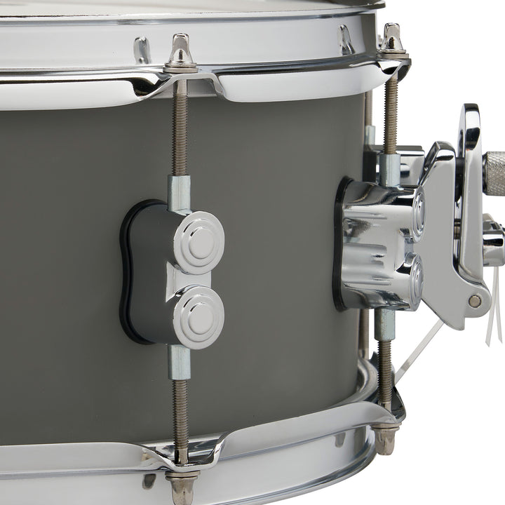 PDP Concept Maple Finish Ply 5.5x14 Snare Drum w/ Chrome Hardware - Satin Pewter