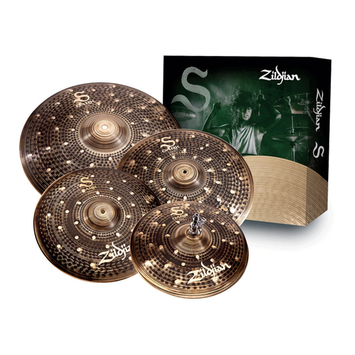 Zildjian SD4680 S Dark Cymbal Pack (14H, 16C, 18C, 20R)