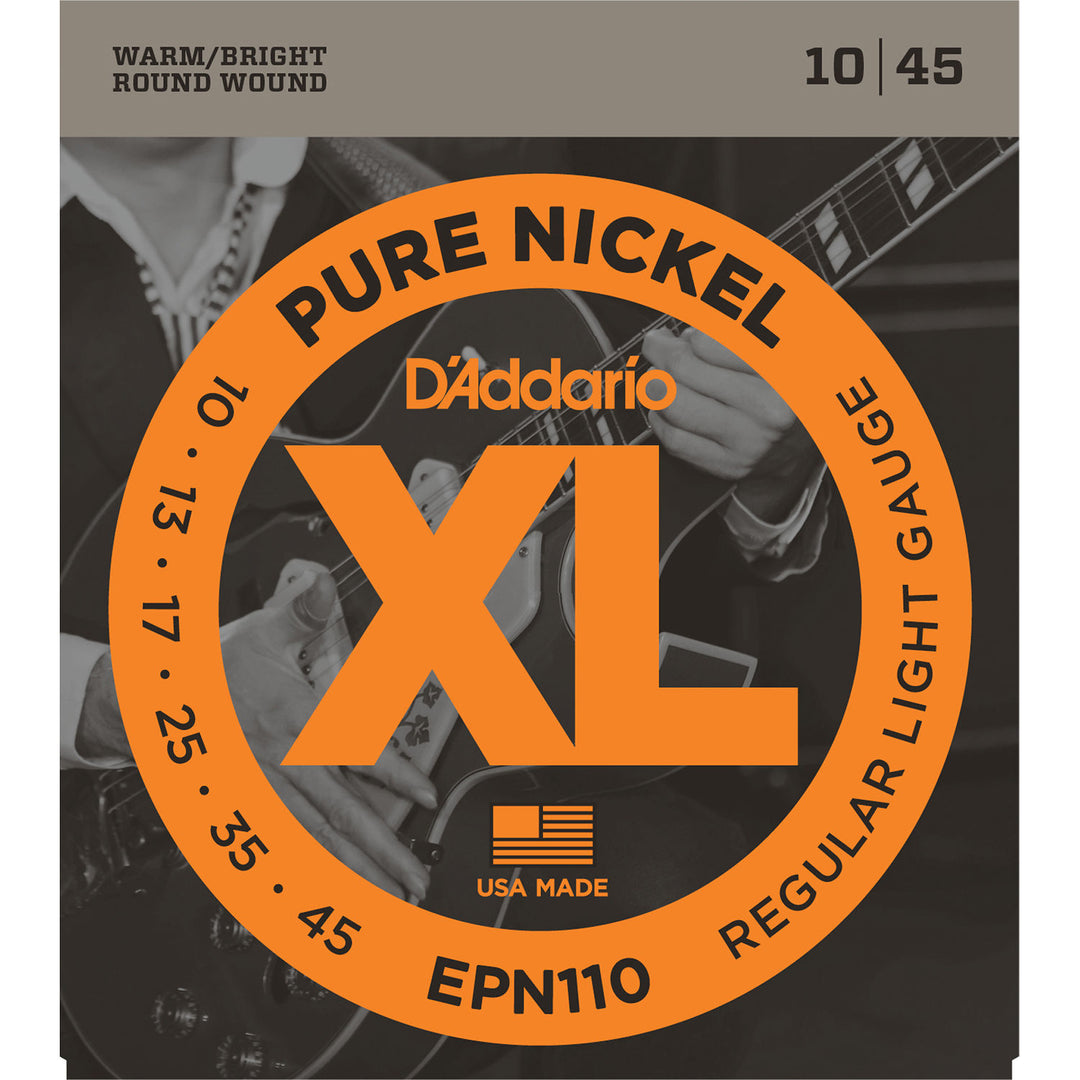D'Addario EPN110 - SET ELEC GTR NICKEL REG LITE