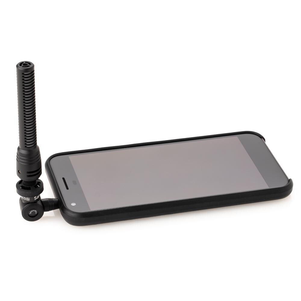 Saramonic SmartMic5S Mini Shotgun Microphone for Smartphones, Tablets, Laptops
